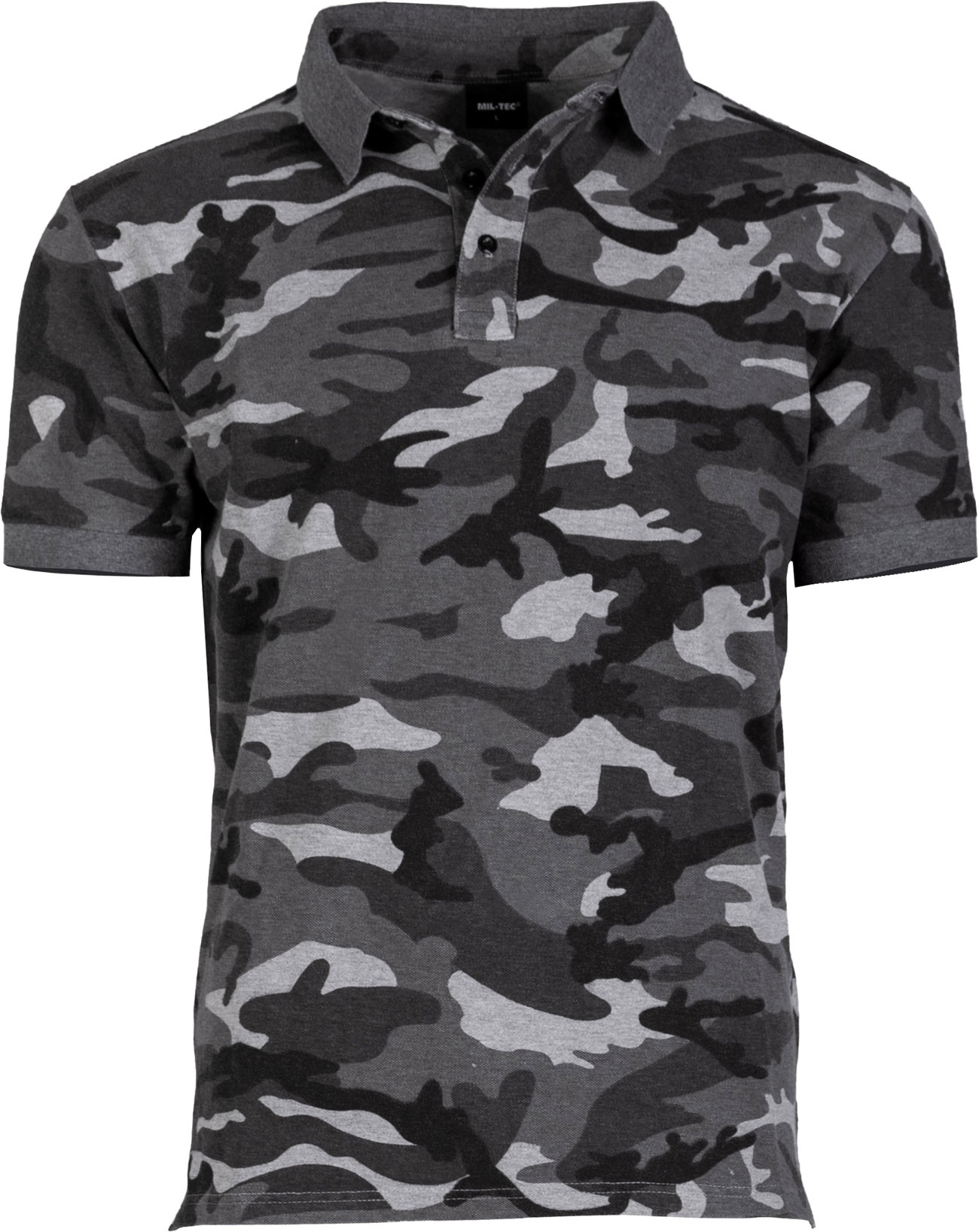 Mil-Tec Camo Pique, polo - Urban - L