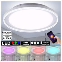 ETC Shop Smart Home RGB LED Decken Lampe dimmbar