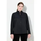 Ulla Popken Longbluse Schwarz 58/60