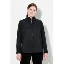 Ulla Popken Longbluse Schwarz 58/60
