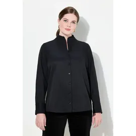 Ulla Popken Longbluse Schwarz 58/60