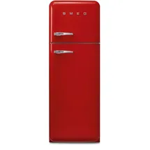 Smeg FAB30RRD6 Retro-Kühl-Gefrierkombination (222 l, 1720 mm hoch, Rot)