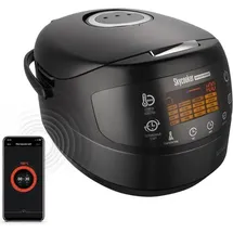 Redmond Multipurpose pot RMC-M92S, Dampfgarer + Reiskocher, Schwarz