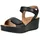 IGI&Co Keilsandalette Herren Schwarz 38