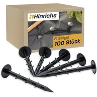 Hinrichs Erdanker Bodenanker 14,5 cm schwarz