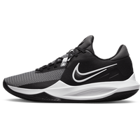 Nike Precision 6 Sneaker, Black/White-Iron Grey-White, 44.5