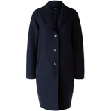Oui Damen Mantel MAYSON Boiled Wool - reine Schurwolle gerade geschnitten Uni - 38