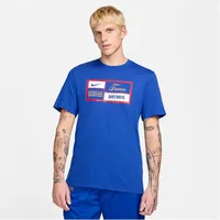 Nike Top France Herren Jdi Tee, Bright Blue, XS