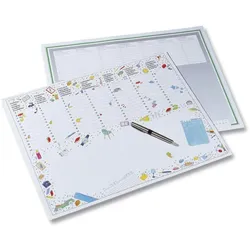 Schreibunterlage 90g/qm, 56x44 cm, 20 Blatt, Design 2