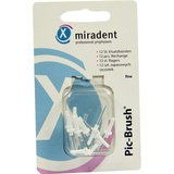 Megadent Deflogrip Gerhard Reeg GmbH Pic Brush Ersatzbuerstchen weiss 1.5mm