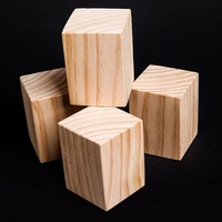 Massivholz Möbelbeine, 4 Stück Möbelfüße, Tischbeine Aus Holz, Sofaschrank Schreibtisch Couchtisch Esstisch Stützbeine, Verschiedene Größen, Möbelfüsse Für Möbelerhöhung,Wood-5×5×10cm