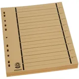 Büroring Trennblätter, BRG670101 A4, gelb, 230g 4016058048051 Büroring 100 Stück,