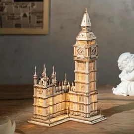 ROBOTIME Rolife 3D-Holz-Puzzle (Big Ben