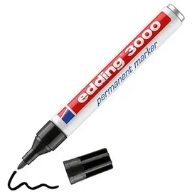 edding 3000 Permanentmarker schwarz 1,5 - 3,0 mm