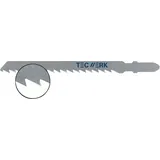 tecwerk Stichsägeblatt Gesamt-L.100 mm Zahnt.4 mm S.1,27 mm 25 St./Karte