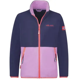 TROLLKIDS Kjerak 3in1 - Trekkingjacke - Kinder - Violet/Pink/Orange - 152