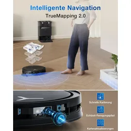 Ecovacs DEEBOT T50 PRO Omni Schwarz