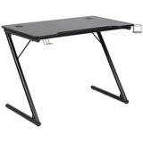 Actona Livetastic GAMINGTISCH, Schwarz