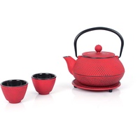 Echtwerk Teekannen-Set Rot