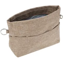 WHC Innentaschen für Handtaschen, Klein Taschenorganizer Bag in Bags 18X7,5X14,5cm,Organizers Handtasche Extra Klein, Taschen Organizer für Handtasche, mit Schlüsselbund, Bags Organizer Tote Bag