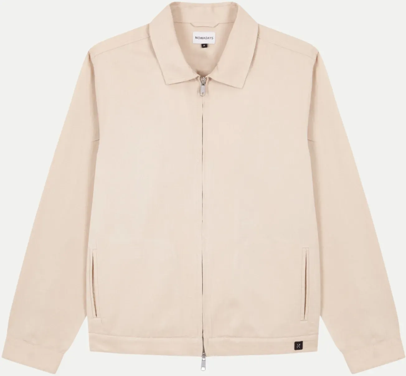 Jacke mit Umlegekragen Beige XL