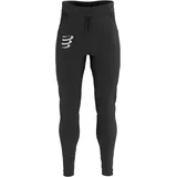 compressport Herren Hurricane Windproof Seamless Pants schwarz