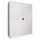 Stier Flügeltürenschrank Zink 1950x1500x500 mm grau