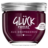 GLÜCK PASSIERT - aus Brombeeren Fruchtaufstrich ohne Stückchen fein passiert - 230g