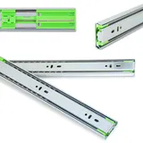 6 Paar (12 Stück) | LANZZAS® Schubladenschienen 550 mm, Vollauszüge, Teleskop-Schienen kugelgelagert, mit SoftClosing und Selbsteinzug