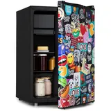 Mini Kühlschrank 72 L Getränkekühlschrank Flaschenkühlschrank Eisfach Skincare