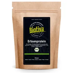 Biotiva Erbsenprotein Pulver Bio 1000 g