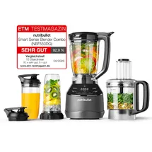 nutribullet Triple Prep System NBF580B Standmixer