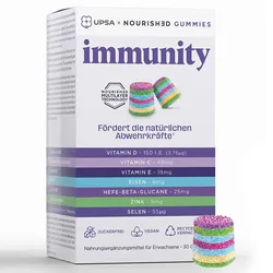 UPSA NOURISHED gummies immunity 30 St