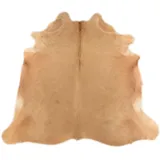 generisch ECHTES KUHFELL STIERFELL BRAUN BEIGE 180 x 210 cm Fell Teppich VON KUHFELLE ONLINE