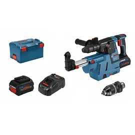 Bosch GBH 18V-26 F Professional inkl. 2 x 5,5 Ah + Staubabsaugsystem + L-Boxx 061191000G