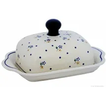 Polmedia Polish Pottery Bunzlauer Keramik Butterdose (250g) Design 111