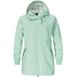 Schöffel Parka Style Bohorok WMS, wasserdichter Regenparka aus recyceltem Material, atmungsaktive Allwetterjacke mit Oversize-Passform