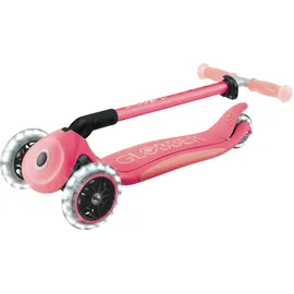 GLOBBER Elite Glow Lights Scooter Pastellrosa