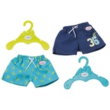 Baby Born Swimshorts Collection Puppen-Zubehör (Puppenbadetuch, 3 Farben), 43 cm, Mädchen, 43 cm