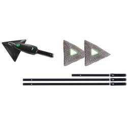 UNGER Stingray® 330 OS Innenreinigungs-Set, Ökonomische Reinigung mit der effizientesten Art, 6-teiliges Set