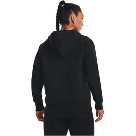 Under Armour Rival Fleece Hoodie Damen 001 black/white 36