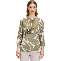 Betty Barclay Sweatshirt mit hohem Kragen Khaki/Nature,40 | 40