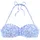 VIVANCE Bügel-Bandeau-Bikini-Top Damen Blau 34 Cup B