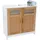 Mendler Waschbeckenunterschrank HWC-A85, Badschrank 60x60x30cm ~ bambus
