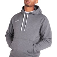 Nike Herren Team 20 Fleece Hoodie - grau/weiß 2XL