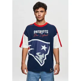 Recovered New England Cut and Sew Oversized NFL T-Shirt - L - L