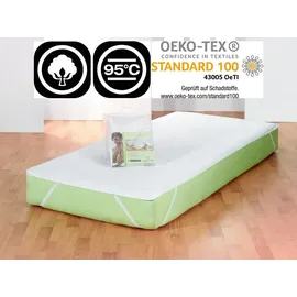fan Safe Matratzenschoner 200 x 200 cm weiß