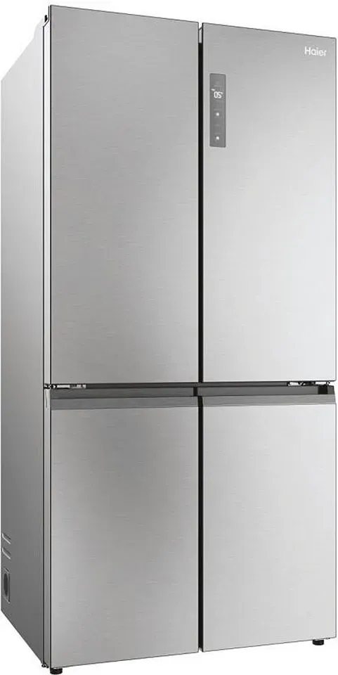 Haier Multi Door CUBE 90 SERIE 7 HCR79F19ENMM, 190,5 cm hoch, 90,8 cm breit, 191 cm hoch, 91 cm breit, HumidityZone, Total No Frost silberfarben