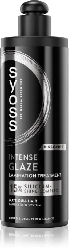 Syoss Intense Glaze Lamination Treatment intensive Pflege für glänzendes und geschmeidiges Haar 200 ml