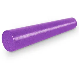 ProsourceFit High Density Foam Rollers 36 - inches long,Firm Full Body Athletic Massage Tool for Back Stretching, Yoga, Pilates, Post Workout Muscle Recuperation, Purple